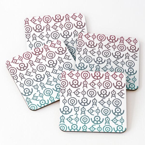 Item preview, Unown Vowels  designed and sold by SolarFox.