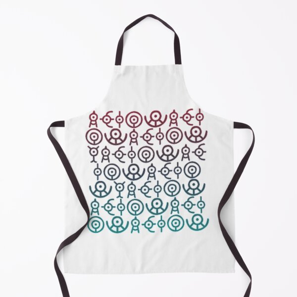 Item preview, Unown Vowels designed and sold by SolarFox.