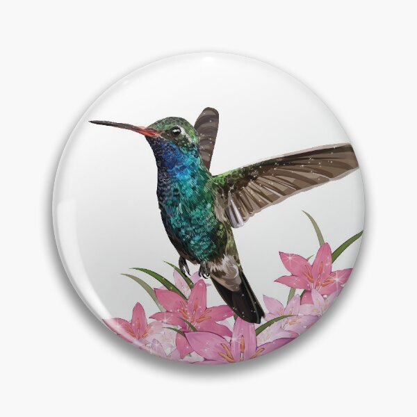 Item preview, Broad-billed hummingbird designed and sold by obscurite.
