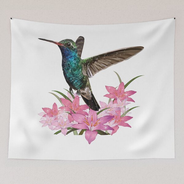 Item preview, Broad-billed hummingbird designed and sold by obscurite.