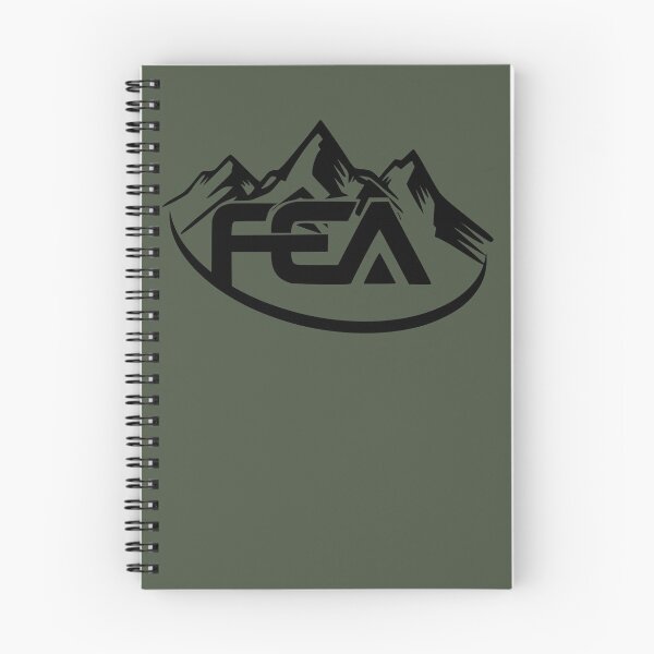 Item preview, FEA Mountain logo designed and sold by Natalia Bertelli.