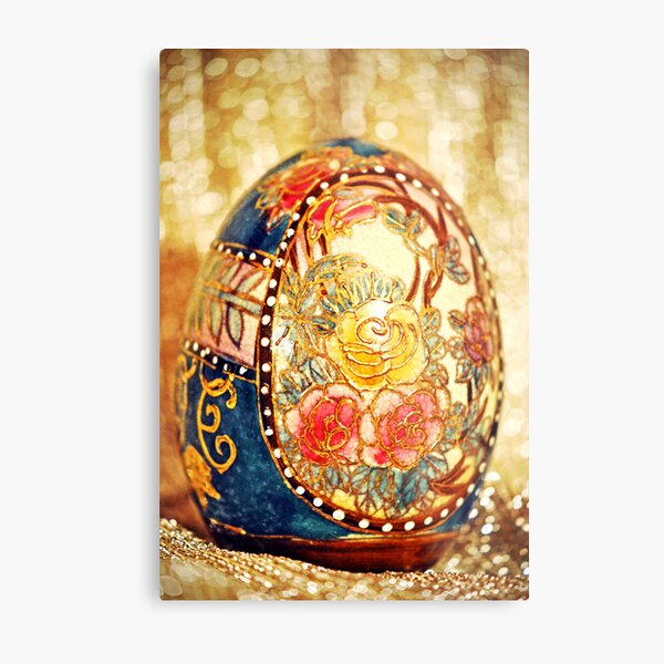 Elegant Egg Metal Print