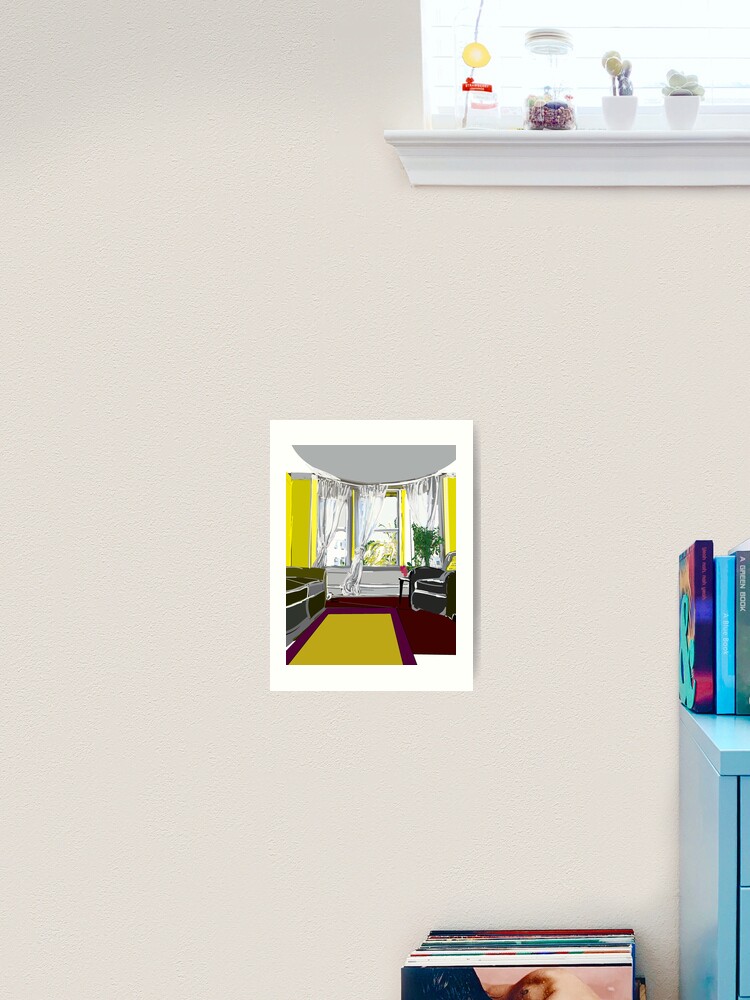 Thumbnail 2 of 3, Art Print, Comfortable Room designed and sold by TrickyBeamy28.