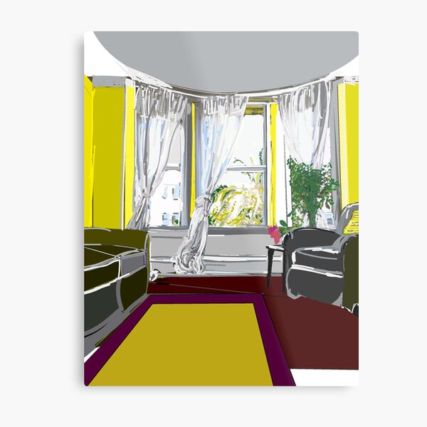 Comfortable Room Metal Print