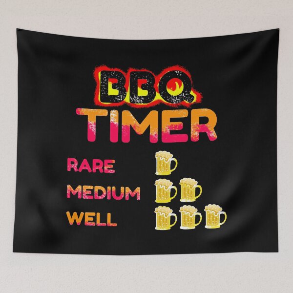 Item preview, Funny BBQ Timer Barbecue designed and sold by HibouMagique.