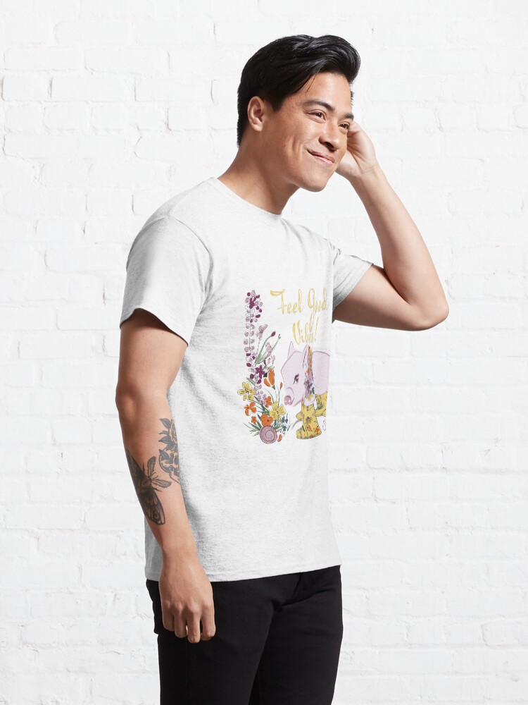 Alternate view of Feel Good Vibes! Classic T-Shirt