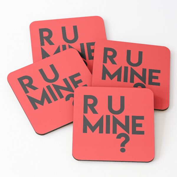 Item preview, R U mine? (black) designed and sold by didijuca.