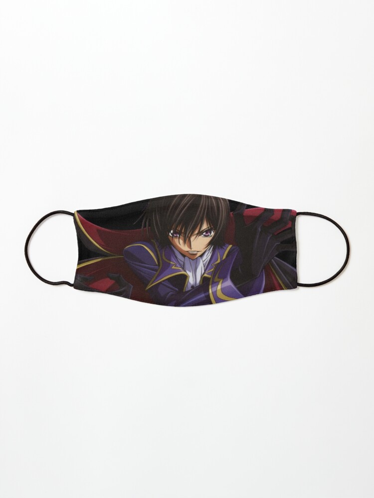 Lelouch Lamperouge Code Geass Mask By Sundriedstars Redbubble