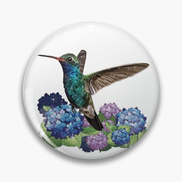 Item preview, Broad-billed hummingbird designed and sold by obscurite.