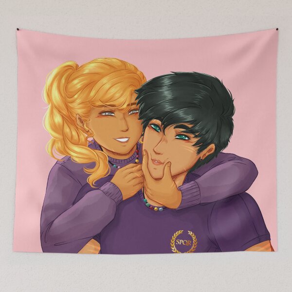Artikelvorschau, Percy und Annabeth im College entworfen und verkauft von allarica.