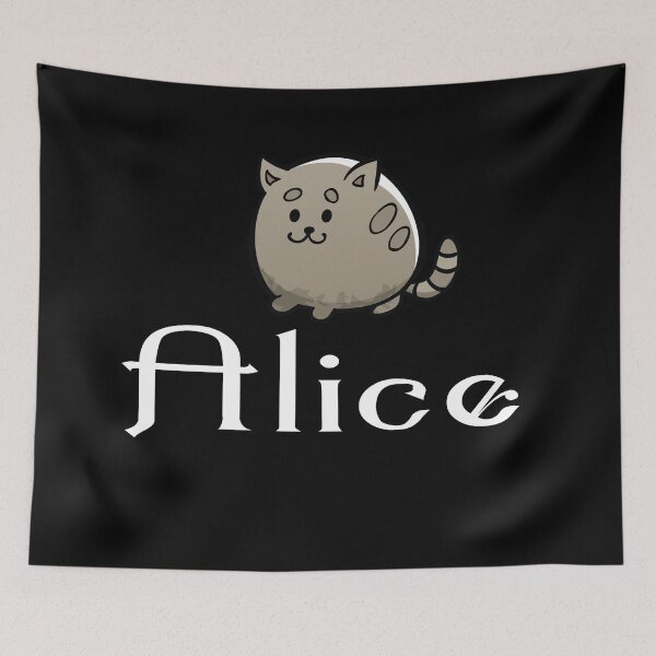 Item preview, Alice Cute Cat Name designed and sold by ProjectX23.