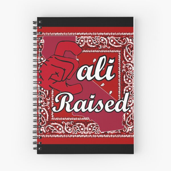 Artikelvorschau, Cali Raised Red Bandana entworfen und verkauft von 89129graphics.