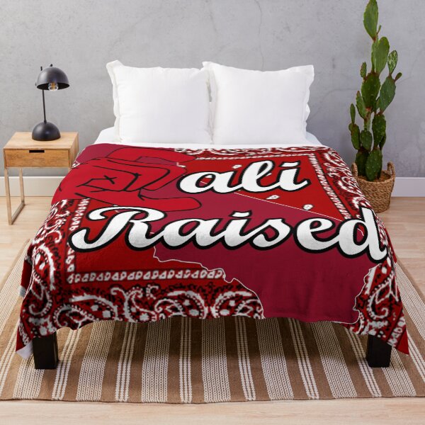 Artikelvorschau, Cali Raised Red Bandana entworfen und verkauft von 89129graphics.
