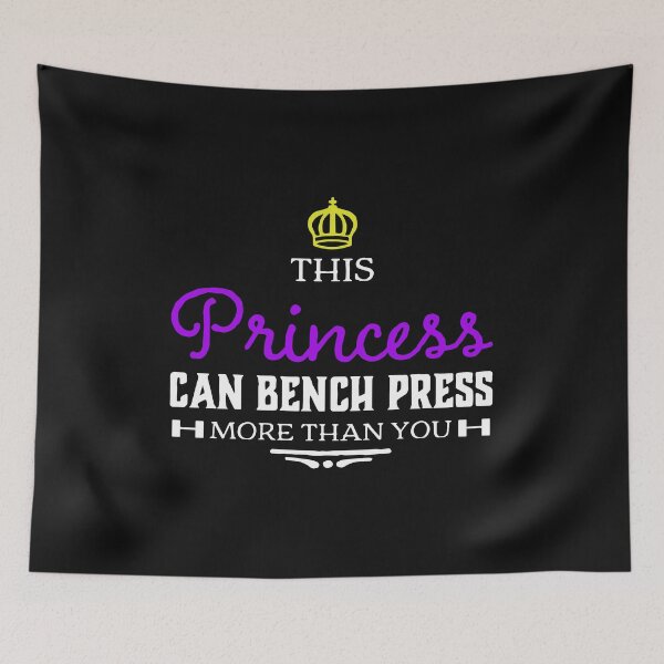 Item preview, This Princess can bench press more than you designed and sold by IsaiahSh.