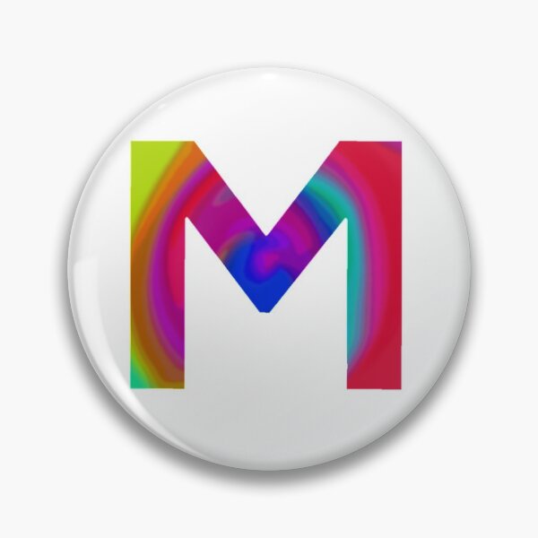 Item preview,  Psychedelic Letter M designed and sold by crgart.