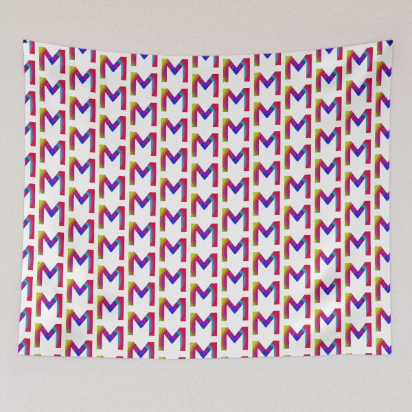 Item preview,  Psychedelic Letter M designed and sold by crgart.