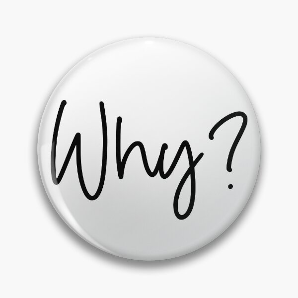 Item preview, Why? Question design designed and sold by Lupappdesigns.