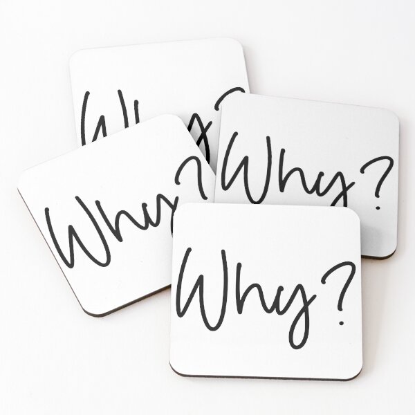 Item preview, Why? Question design designed and sold by Lupappdesigns.
