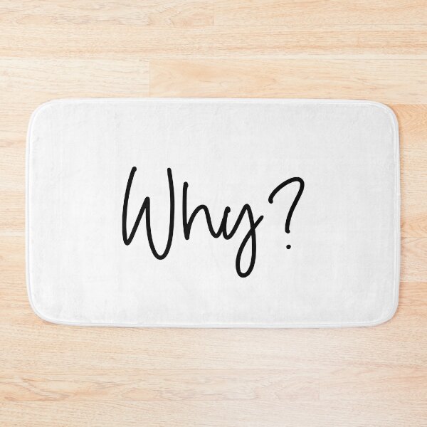 Item preview, Why? Question design designed and sold by Lupappdesigns.
