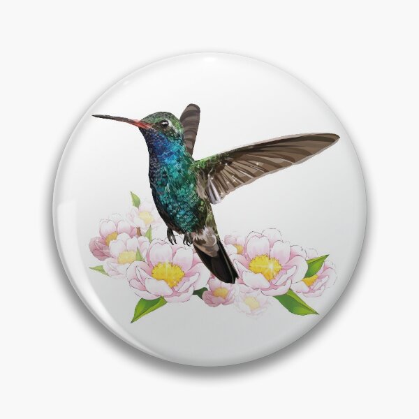 Item preview, Broad-billed hummingbird designed and sold by obscurite.