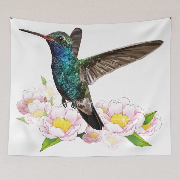 Item preview, Broad-billed hummingbird designed and sold by obscurite.