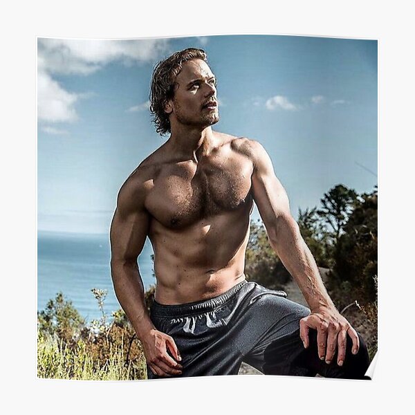 Poster Sam Heughan Redbubble