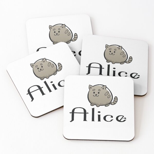 Item preview, Alice Cute Cat Name designed and sold by ProjectX23.