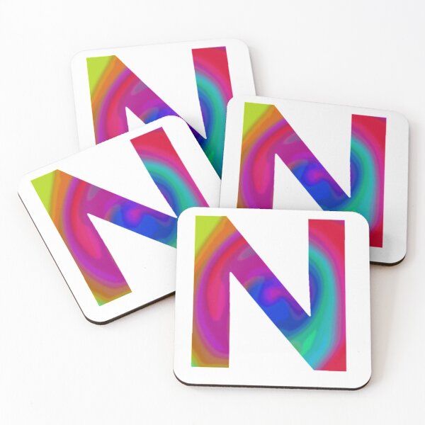 Item preview, Psychedelic Letter N designed and sold by crgart.