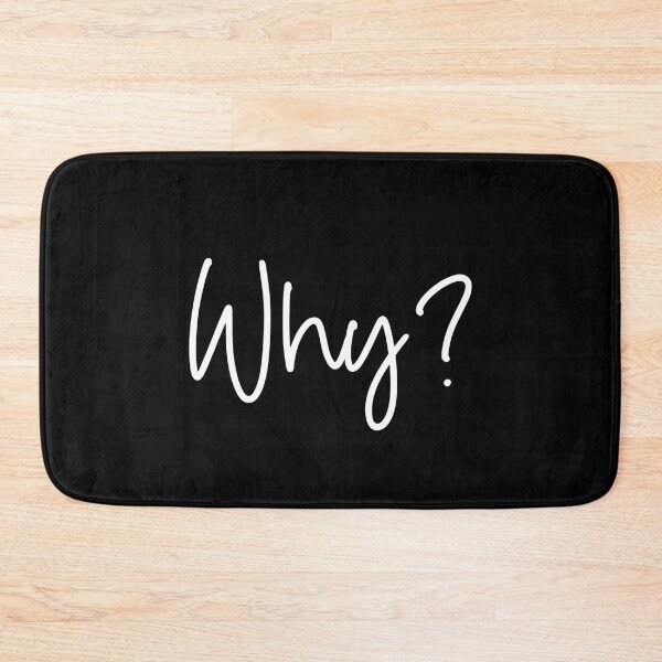 Item preview,  Why? Question design designed and sold by Lupappdesigns.