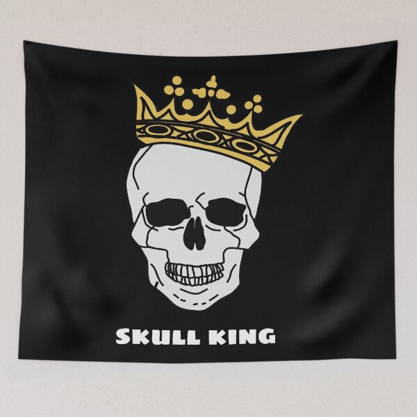 Item preview, Skull king Halloween  designed and sold by Mermaidssparkle.