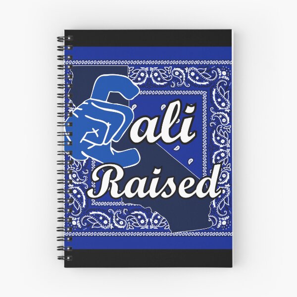 Artikelvorschau, Cali Raised Blue Bandana entworfen und verkauft von 89129graphics.