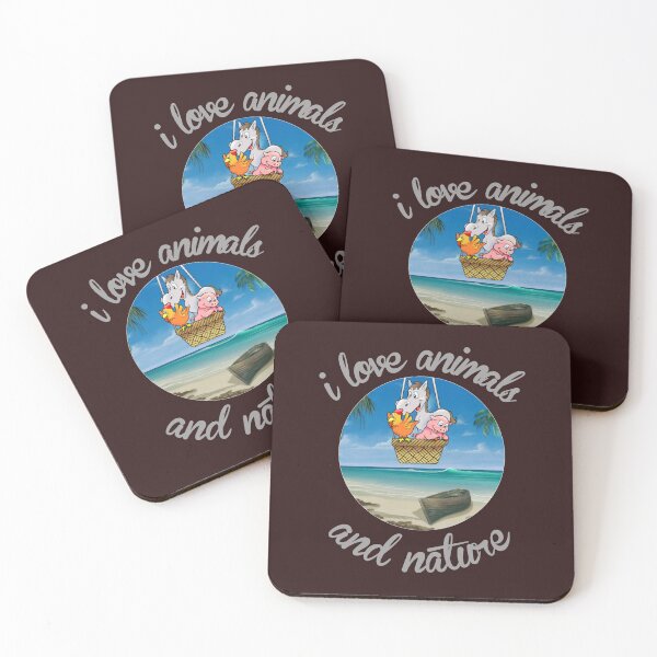 Item preview, i love animals and nature designed and sold by doctors-apparel.
