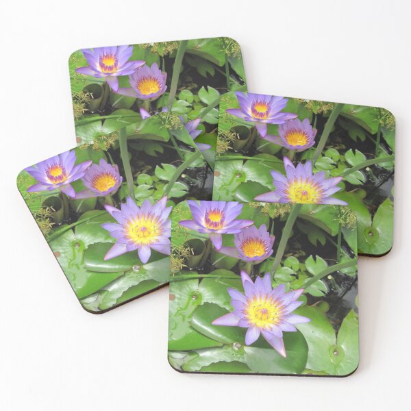 Item preview, Purple Water Lilies designed and sold by tammyschroder.