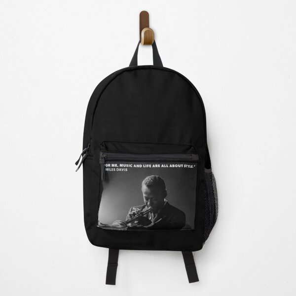 Item preview, Miles Davis Quote // Black and White Vintage Photography Design designed and sold by Adam Foster.
