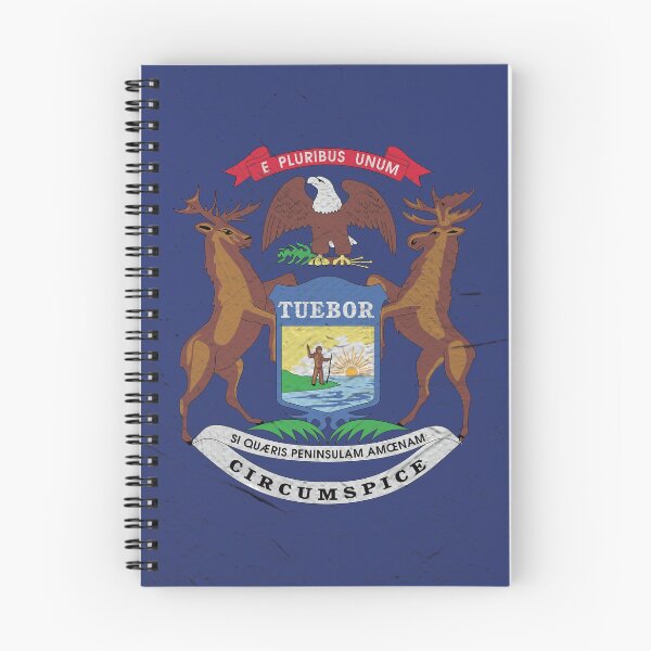 Item preview, Michigan Flag Wall  designed and sold by TRowanDesign.