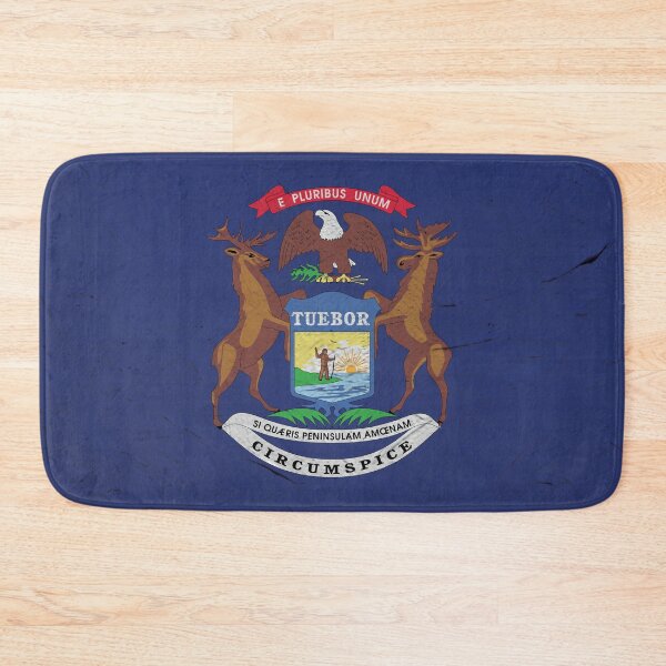 Item preview, Michigan Flag Wall  designed and sold by TRowanDesign.