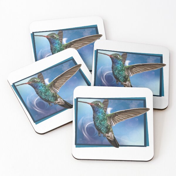 Item preview, Broad-billed hummingbird designed and sold by obscurite.