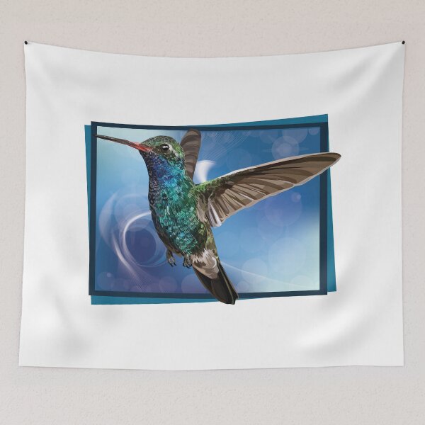 Item preview, Broad-billed hummingbird designed and sold by obscurite.