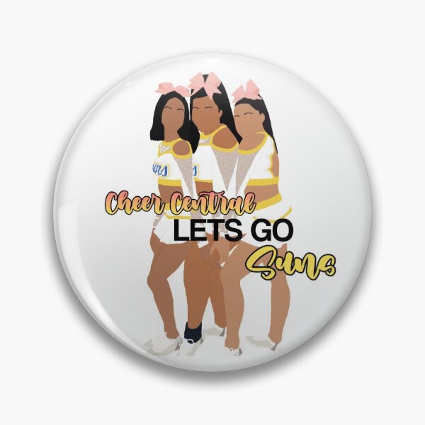 Item preview, Cheer Central Suns Lady Suns Sticker designed and sold by amakesstickers.