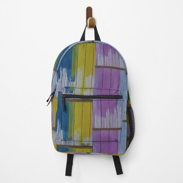 Item preview, Rainbow, Yellow, blue, purple mask, Paint tote bag, Paint pillow designed and sold by PicsByMi.