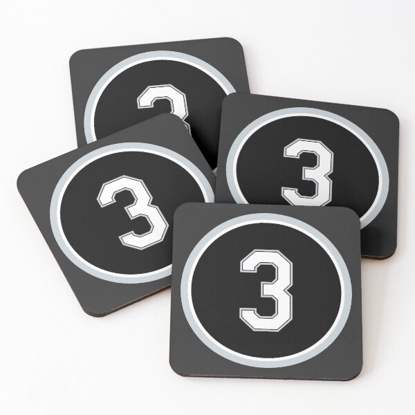 Item preview, Harold Baines #3 Jersey Number designed and sold by StickBall.