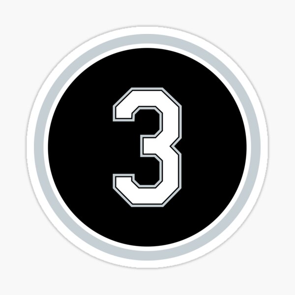 Luke Appling #4 Jersey Number Sticker for Sale by StickBall