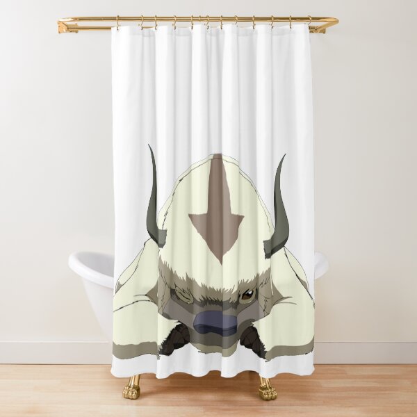 Appa Winking Avatar Shower Curtain