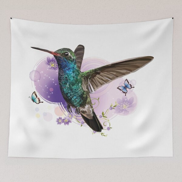 Item preview, Broad-billed hummingbird designed and sold by obscurite.