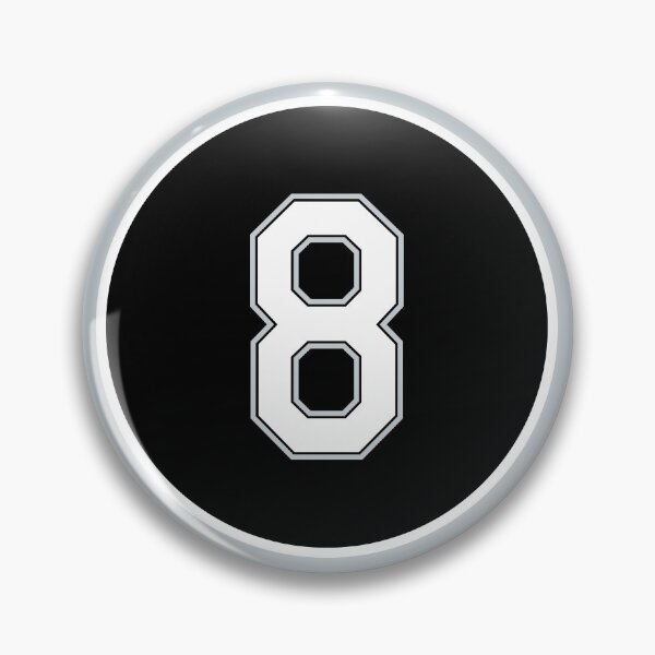 Item preview, Carl Everett #8 Jersey Number designed and sold by StickBall.