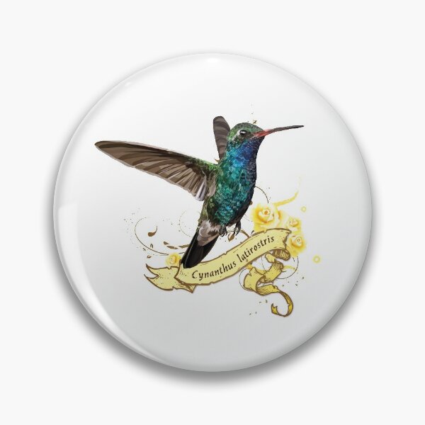 Item preview, Broad-billed hummingbird designed and sold by obscurite.
