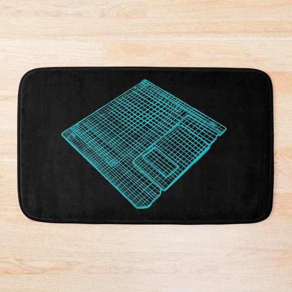 Item preview, Floppy disk in retro hologram optics for gamer + computer fans designed and sold by emm-j.