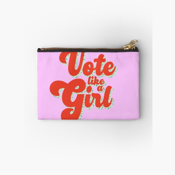 Item preview, Vote Like A Girl (Red/Blue) - The Peach Fuzz designed and sold by Elizabeth Hudy.