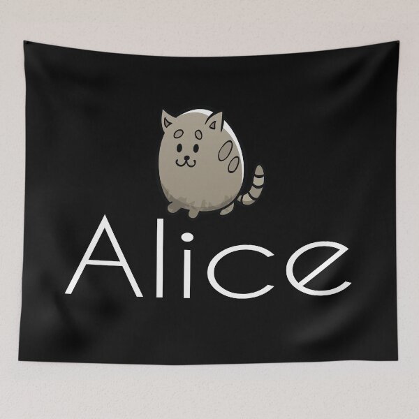 Item preview, Alice Cute Cat Name designed and sold by ProjectX23.