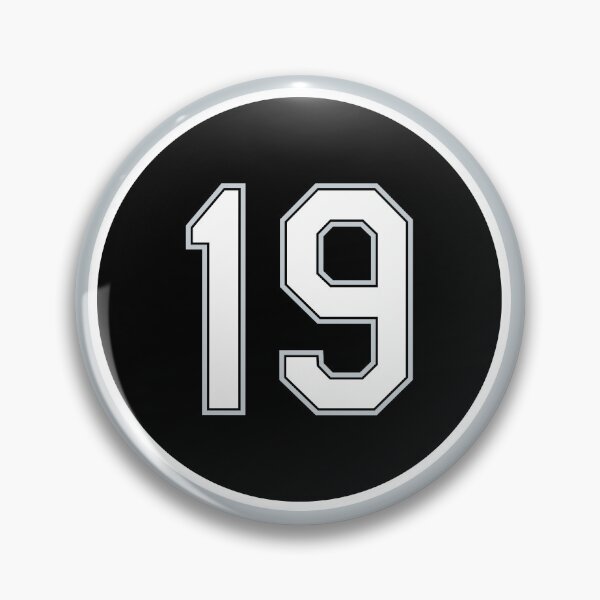 Item preview, Billy Pierce #19 Jersey Number designed and sold by StickBall.